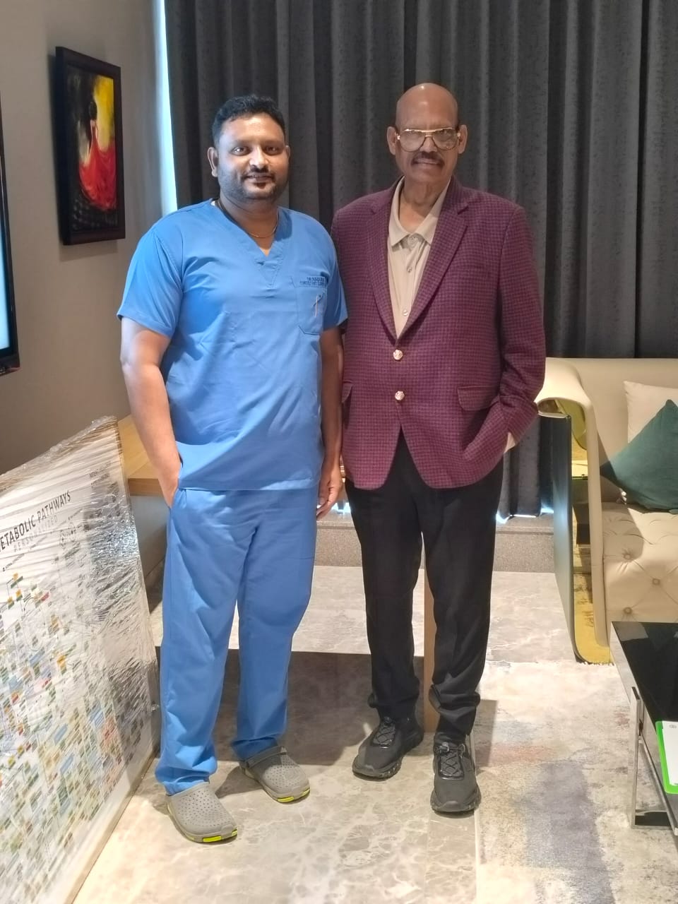 Patient consultation at Hansika Heart Care